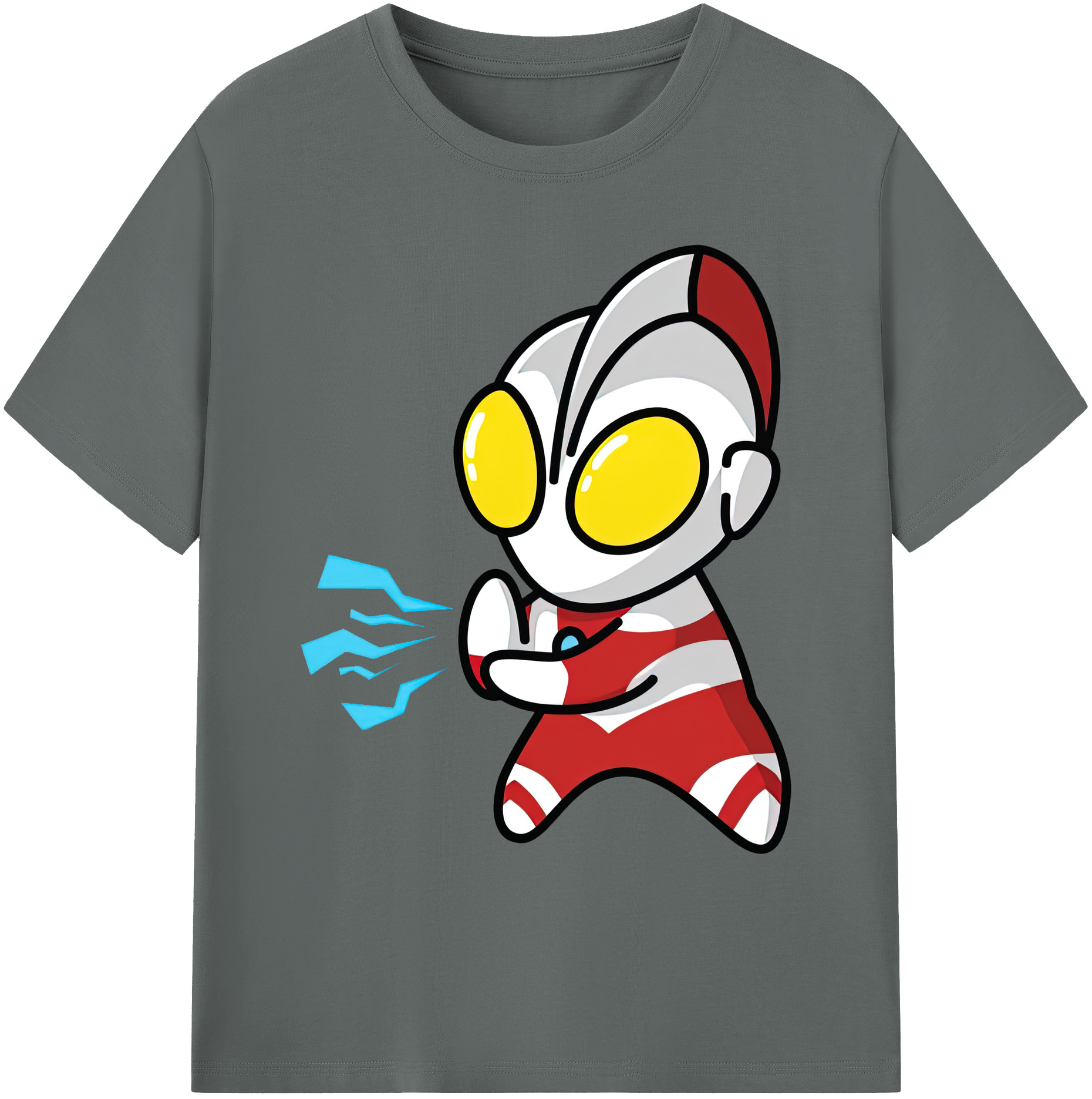 （画像用） ウルトラマン Ultraman 綿100％ メンズ半袖Tシャツ｜肌触りやわらか＆通気性